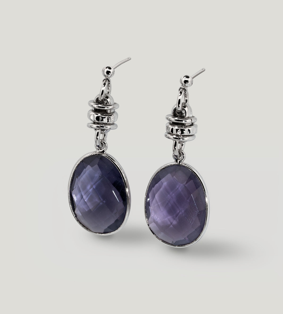 Boucles D'Oreilles Gregana palladiées