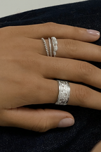 Ring Cleope met palladiumafwerking