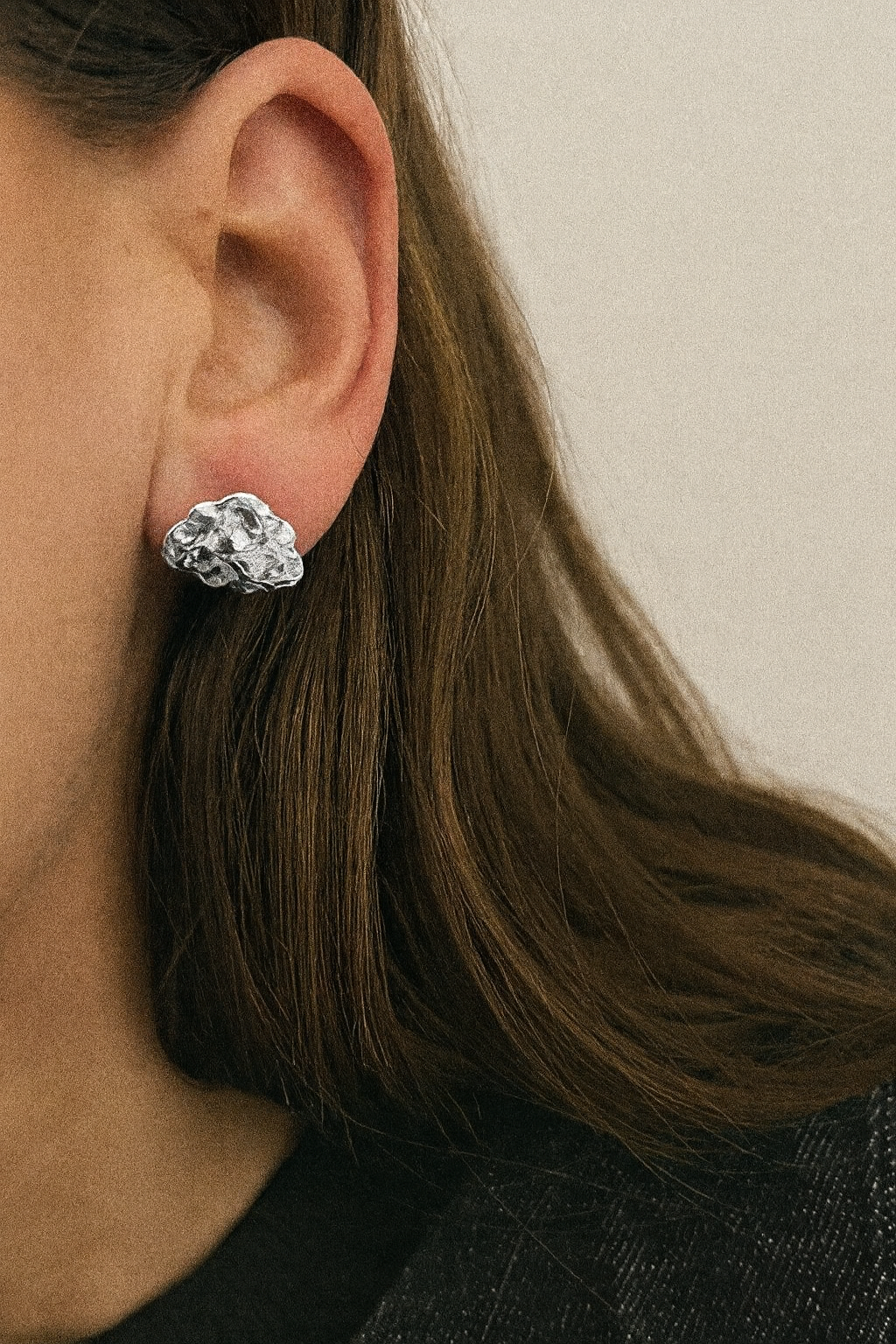 Palladium-Plated Cumulo Earrings