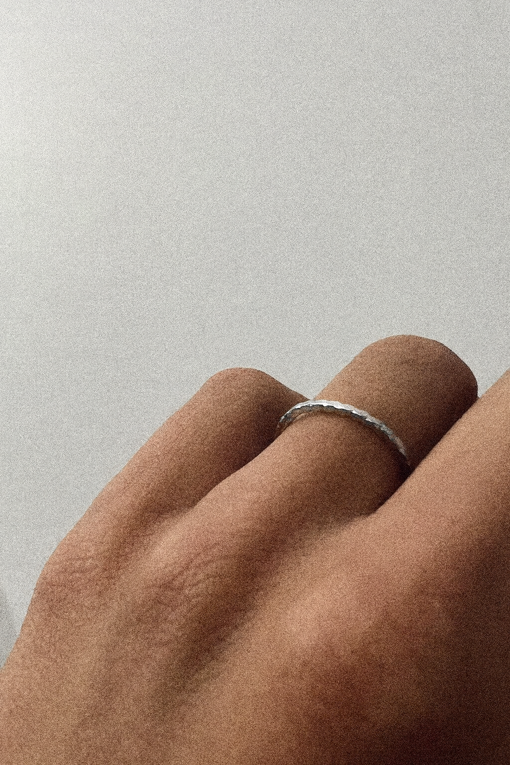 Palladium-Plated Bibo Ring