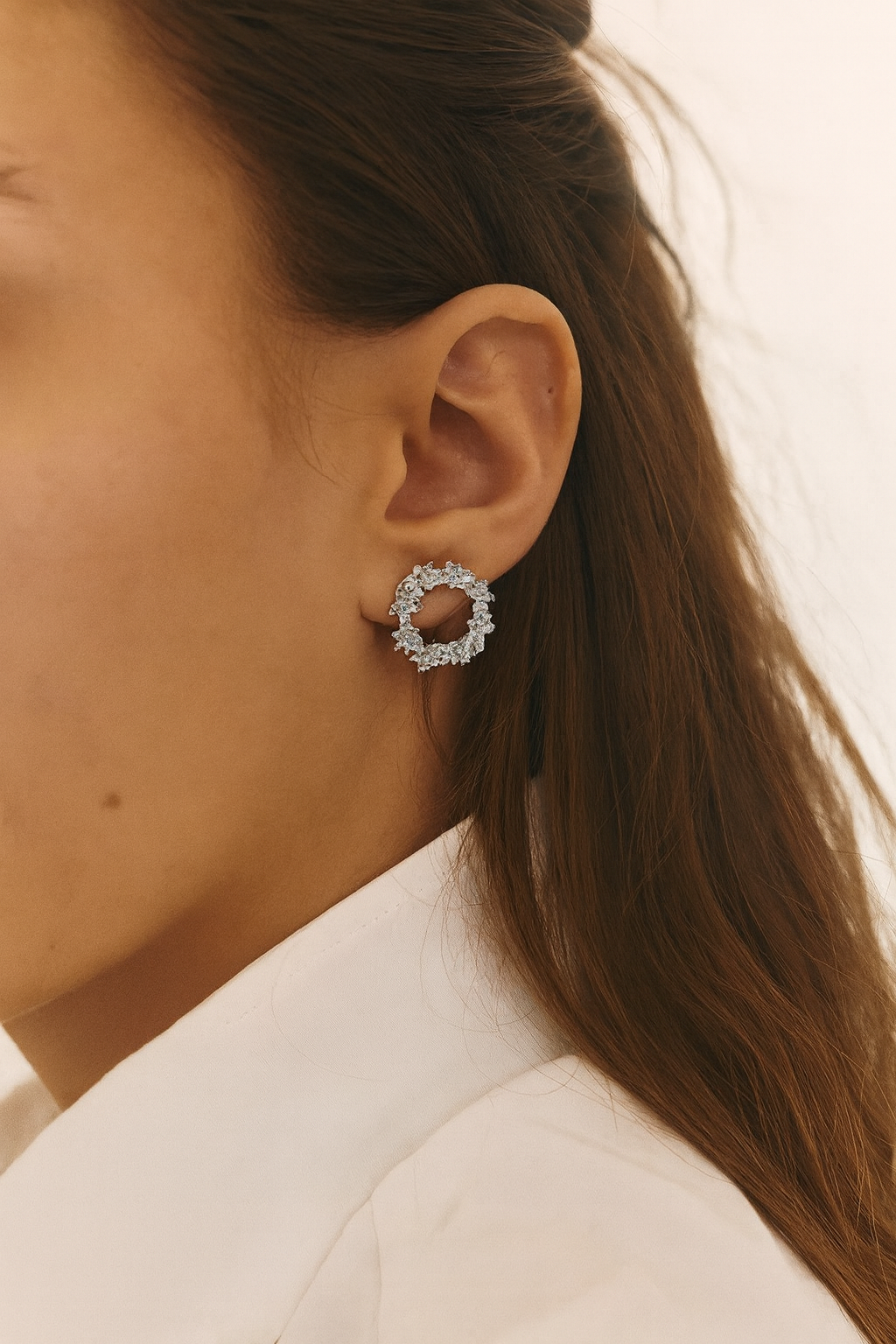 Palladium-Plated Alyson Earrings