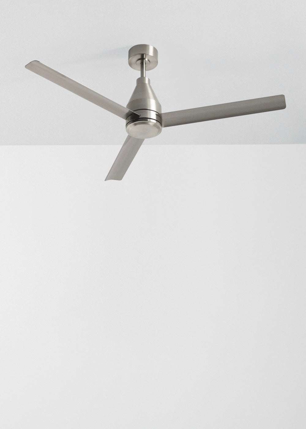 Wind Steel - Ventilateur De Plafond Silencieux 40W - Nickel