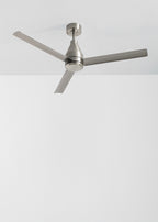 Wind Steel - Ventilateur De Plafond Silencieux 40W - Nickel