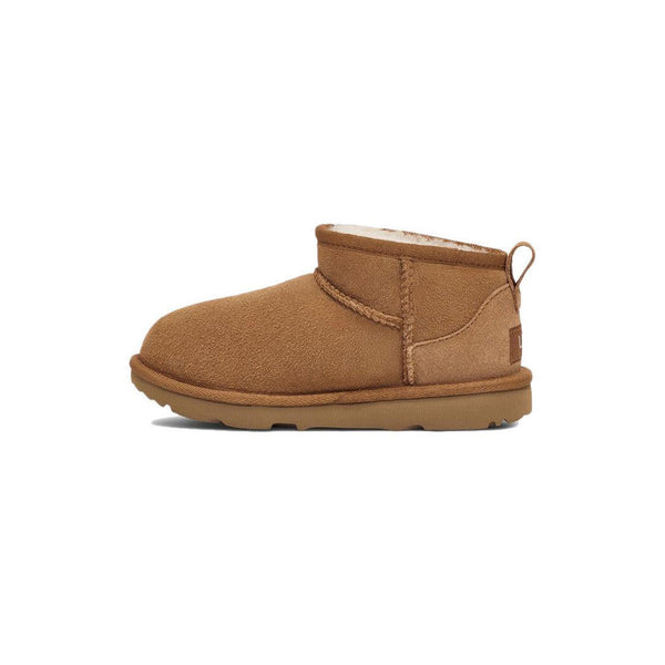 Ugg Classic Ultra Mini Junior Boots - Dark Brown