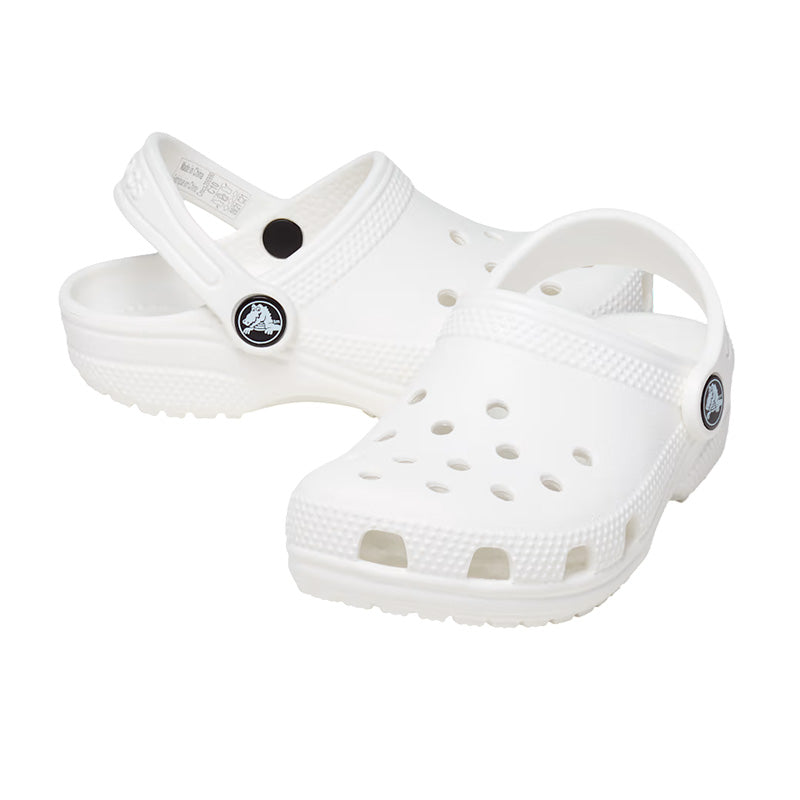 Crocs Classic Clog T Kids Clogs - White