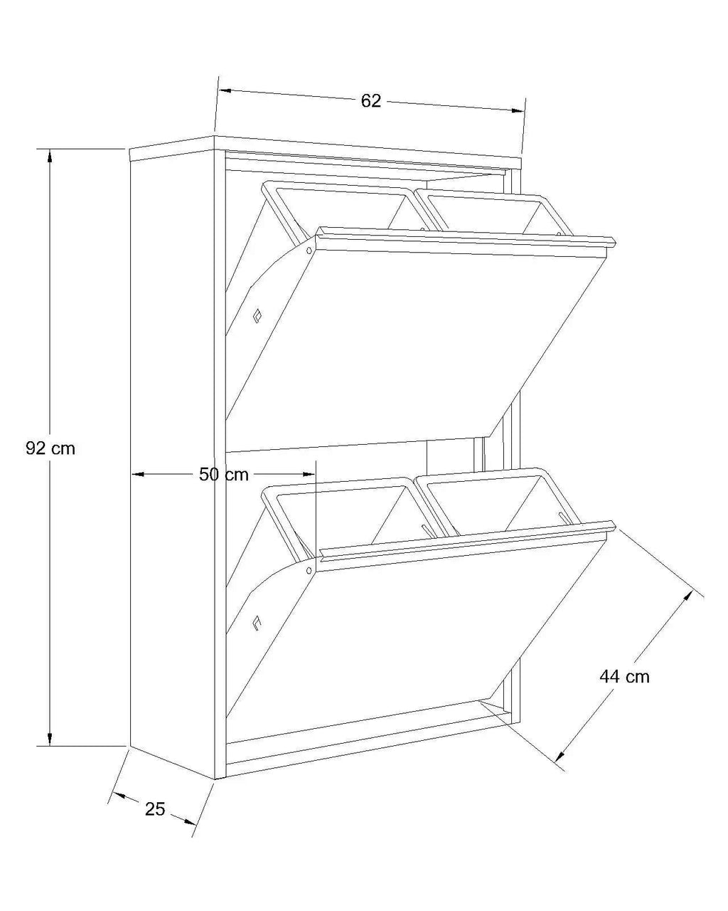 Forto 4 Multipurpose Furniture - White