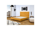 Romane - Bed With Solid Slats - Velvet Fabric