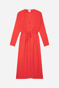 ROBE CAROLINE CLOUD ROUGE