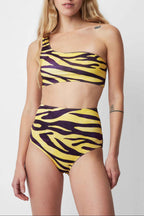 HAUT DE MAILLOT LINO ZEBRA BLEU MER