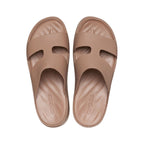 Sandalias Mujer Crocs Getaway Pkateform H-Strap - Latte