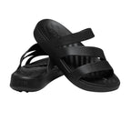Sandalias Mujer Crocs Getaway Strappy - Negro