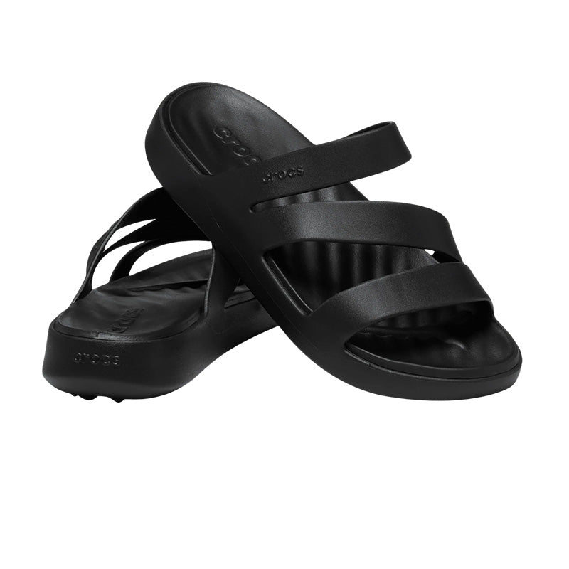 Sandalias Mujer Crocs Getaway Strappy - Negro