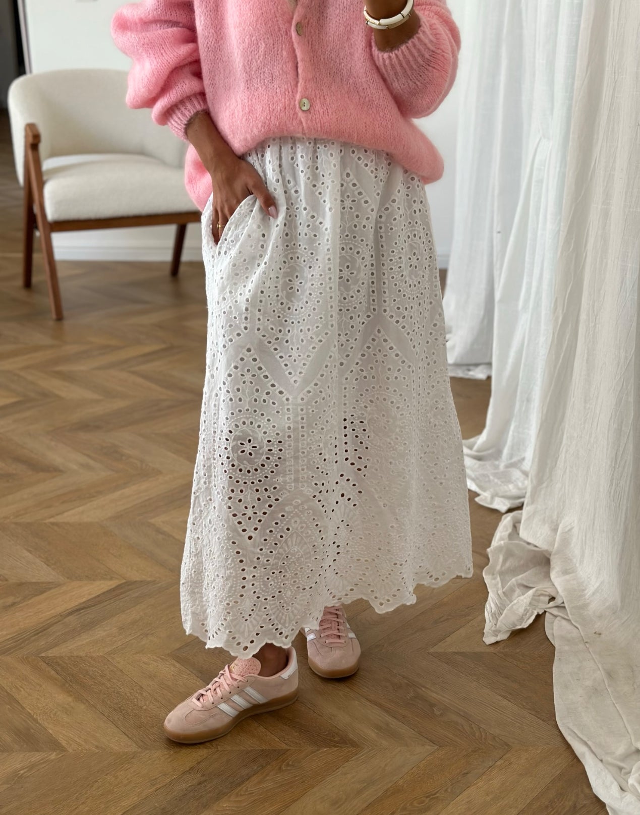 Janna Embroidery Skirt