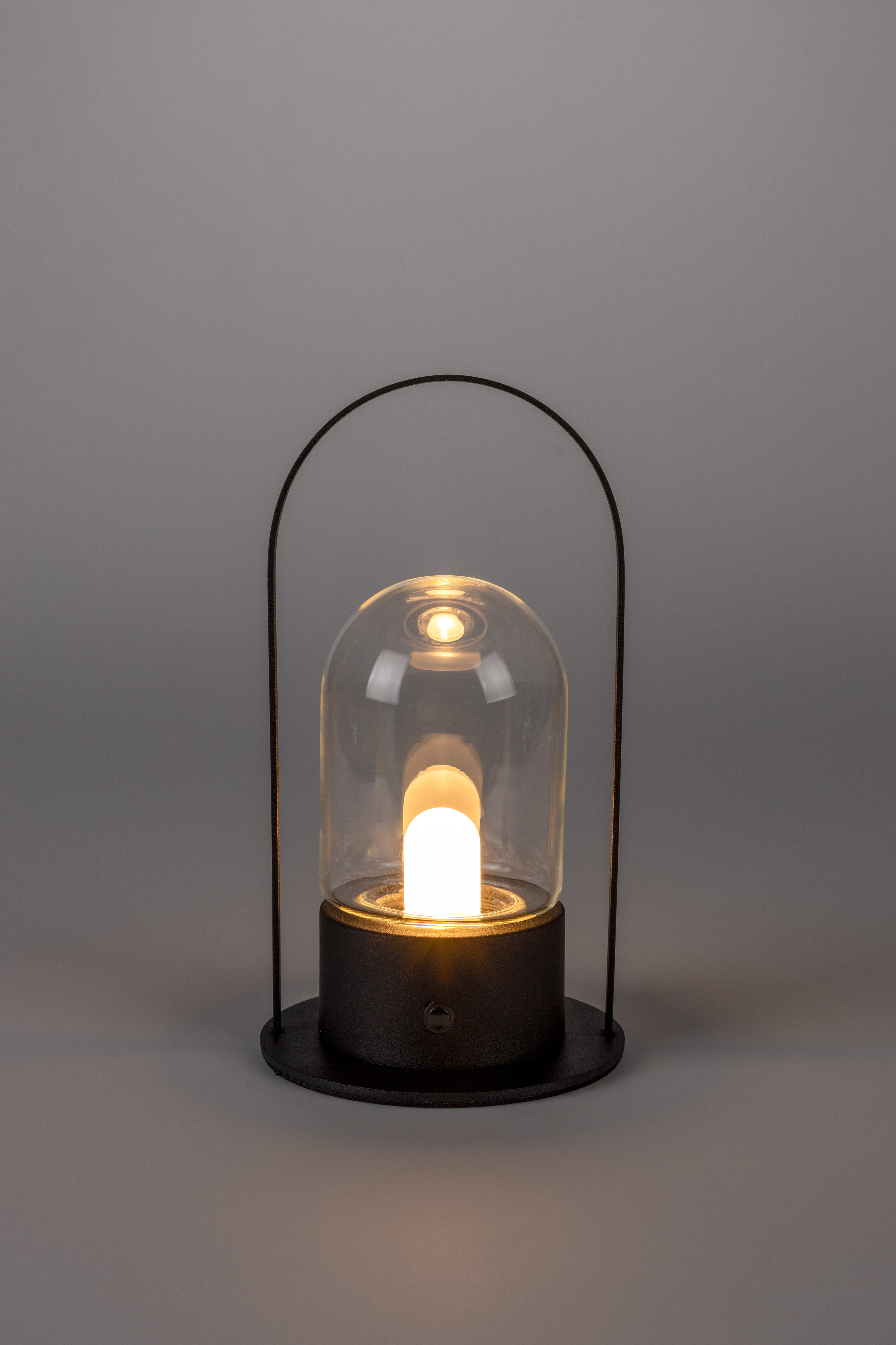 Smarty - Lampe De Table - Fer - Noir