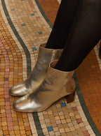 Claudette ankle boots - Gold