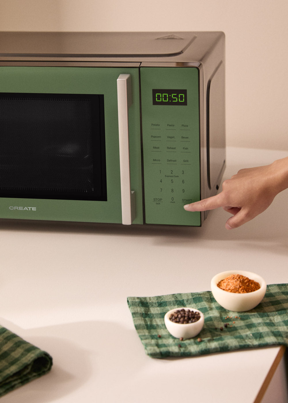 Microwave Studio - Micro-Onde 1000W - Sauge