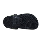 Zuecos Crocs Classic Iam Scary Dino Clog Niños - Negro, Verde