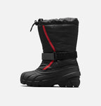 Snestøvler Flurry™ - Black & Bright Red - Børn