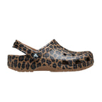 Zuecos Hombre Crocs Classic Animal Clog - Sepia, Leopardo