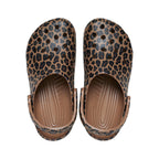 Zuecos Hombre Crocs Classic Animal Clog - Sepia, Leopardo