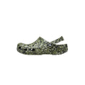 Zuecos Crocs Classic Confetti Clog Mujer - Verde Ejército, Multi