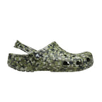 Zuecos Crocs Classic Confetti Clog Mujer - Verde Ejército, Multi