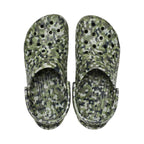 Zuecos Crocs Classic Confetti Clog Mujer - Verde Ejército, Multi
