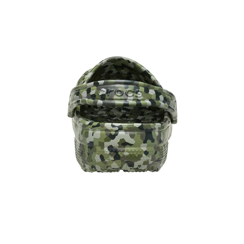 Zuecos Crocs Classic Confetti Clog Mujer - Verde Ejército, Multi