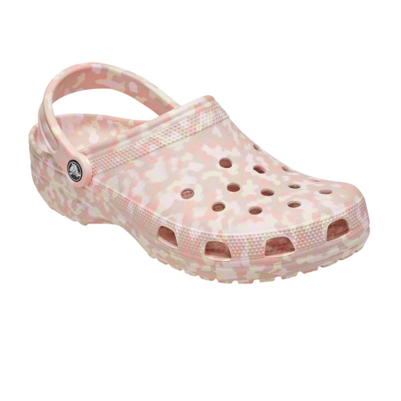 Crocs Classic Confetti Clog Women's Clogs - Pink Milk, Multi