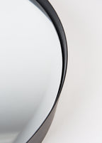 Raj Moyen - Miroir - Acier - Noir