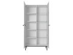 Kasha - 2-Door Display Cabinet - Black Legs