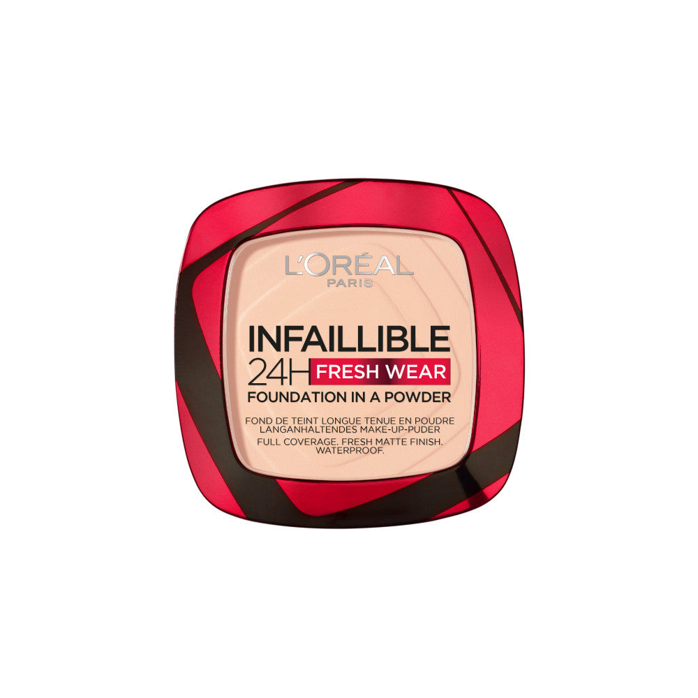 Infalible 24H Base De Maquillaje En Polvo 180 Arena Rosada