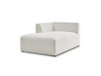 Chaise Longue for MEGEVE Modular Sofa - Bouclé Fabric - Left Corner