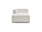 Chaise Longue for MEGEVE Modular Sofa - Bouclé Fabric - Left Corner