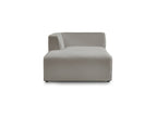 Chaise Longue for MEGEVE Modular Sofa - Bouclé Fabric - Left Corner