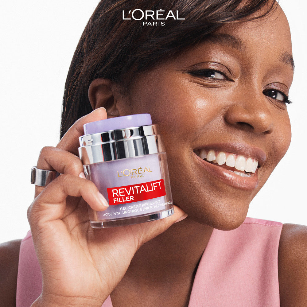 Revitalift Filler Gel-Crème Repulpant Acide Hyaluronique, Céramides, Niacinamide & Glycérine