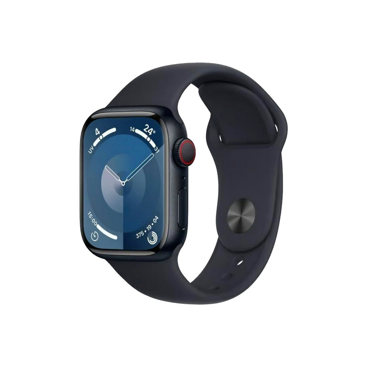Apple Watch Series 9 (2023) GPS 41 mm – Midnatt