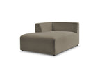 Chaise Longue for MEGEVE Modular Sofa - Bouclé Fabric - Left Corner