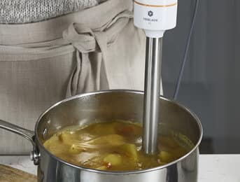 Blender ręczny z 3 akcesoriami – Triblade – 850 W – Biały/Szary