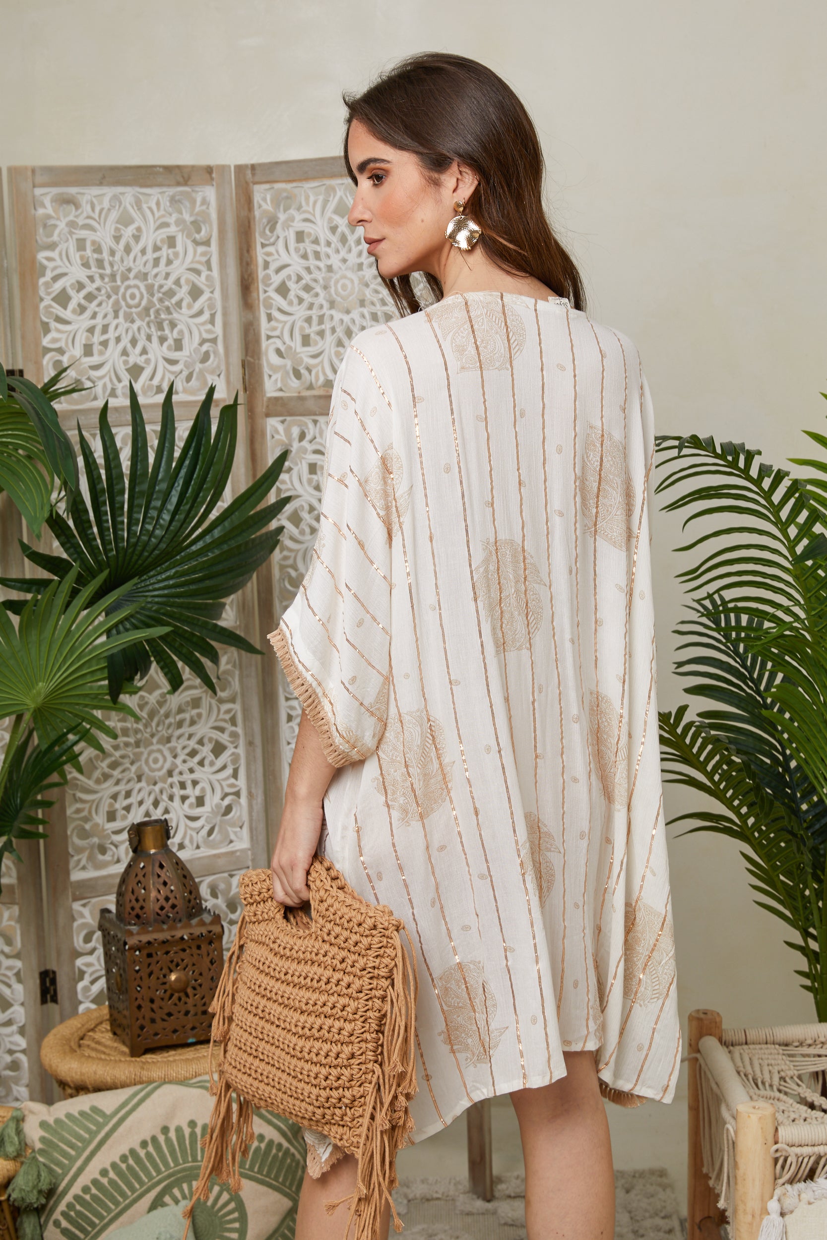 Dress - Beige