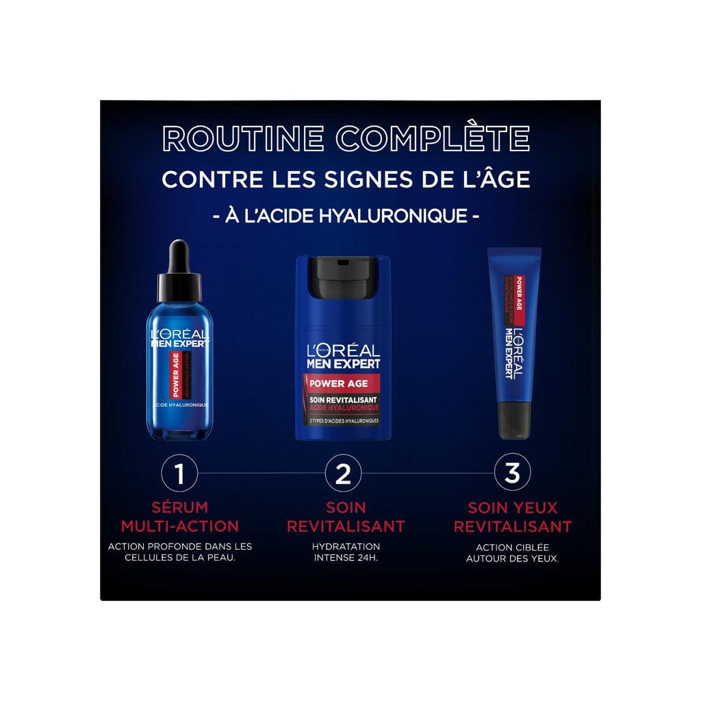 L'Oréal Men Expert Power Age Tratamiento Revitalizante Ácido Hialurónico