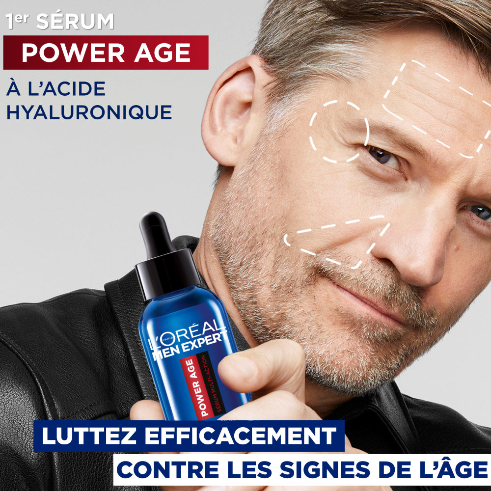 L'Oréal Men Expert Power Age Sérum Multi-Action Acide Hyaluronique
