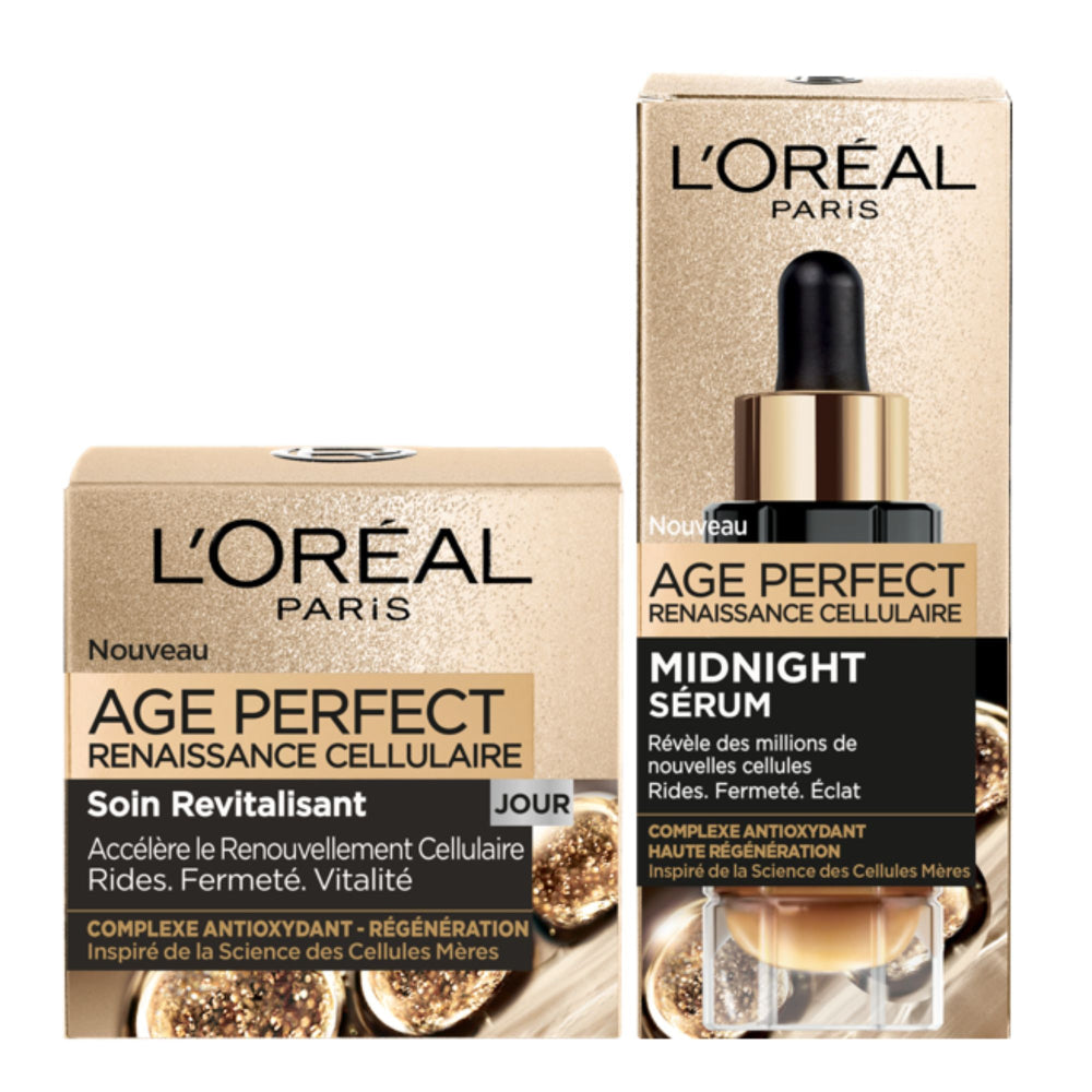 Age Perfect Renaissance Cellulaire - Duo Soin Jour & Midnight Sérum Nuit