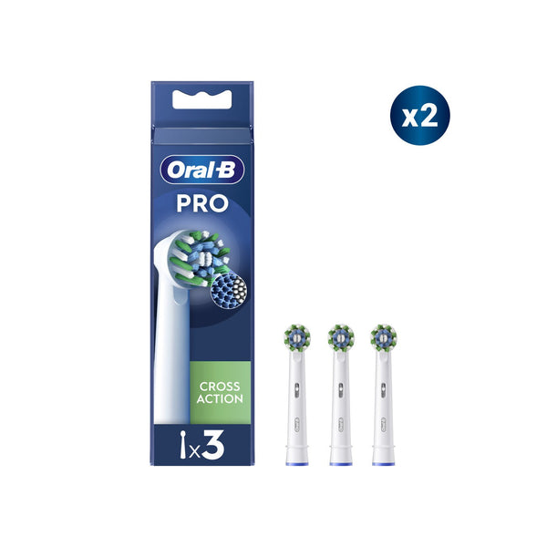 Oral-B Pro Cross Action - 6 Brossettes