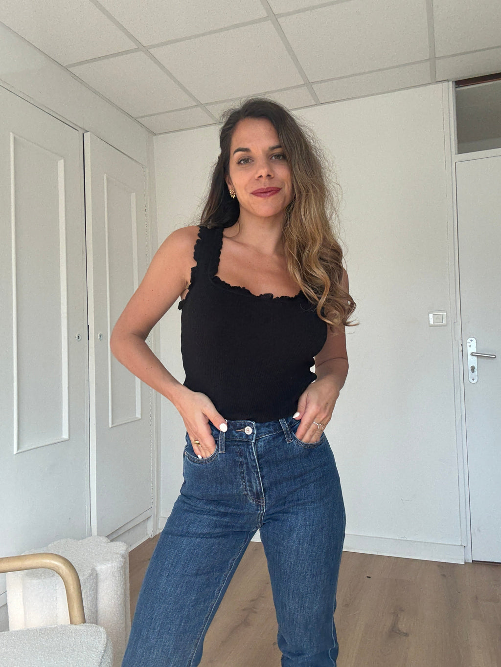 Vaqueros Maryline Azul