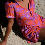 Shirt - Hibiscus Red - Women