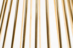 Floris - Mesa de comedor - Vidrio - Oro