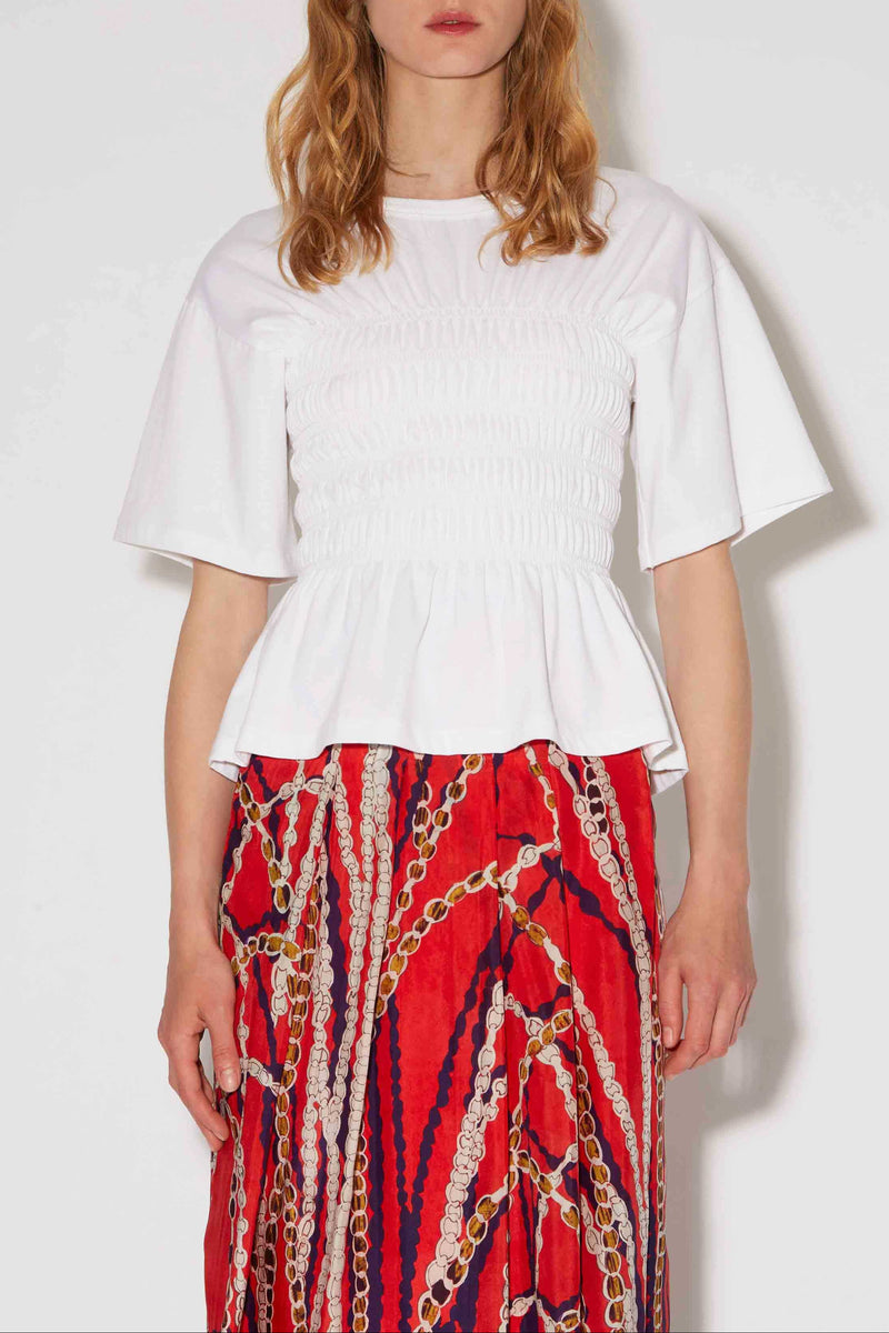 TOP MAY JERSEY BLANC