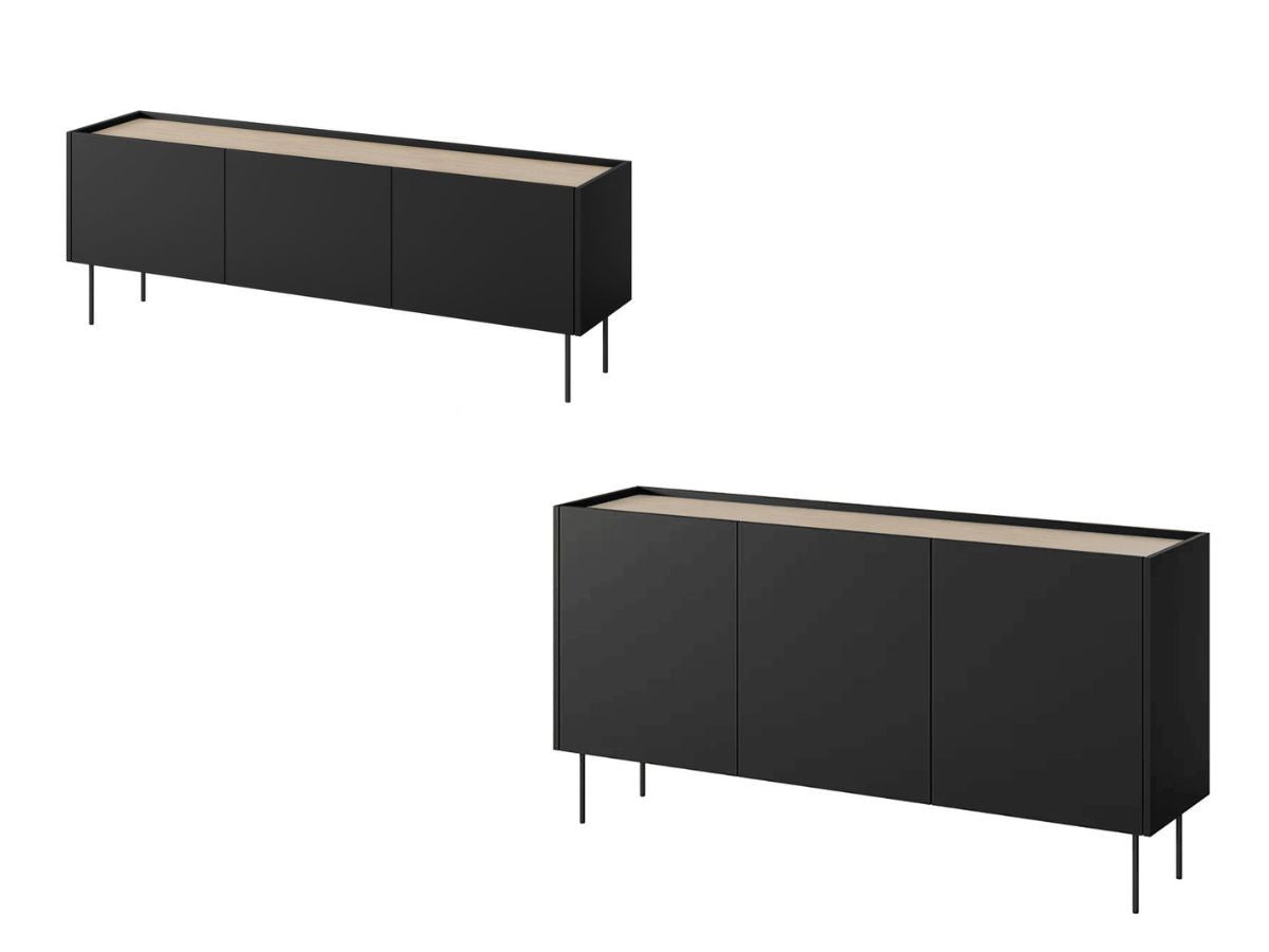 Atlas - Conjunto con aparador de 170 cm + mueble de TV de 170 cm