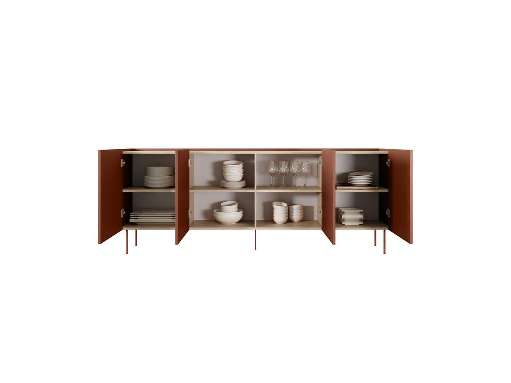 Atlas - Ensemble Avec Buffet 220 Cm + Meuble Tv 220 Cm